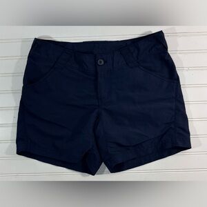 Columbia PFG Navy Blue Shorts Women’s Size Small Hiking Camping